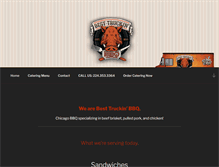 Tablet Screenshot of besttruckinbbq.com